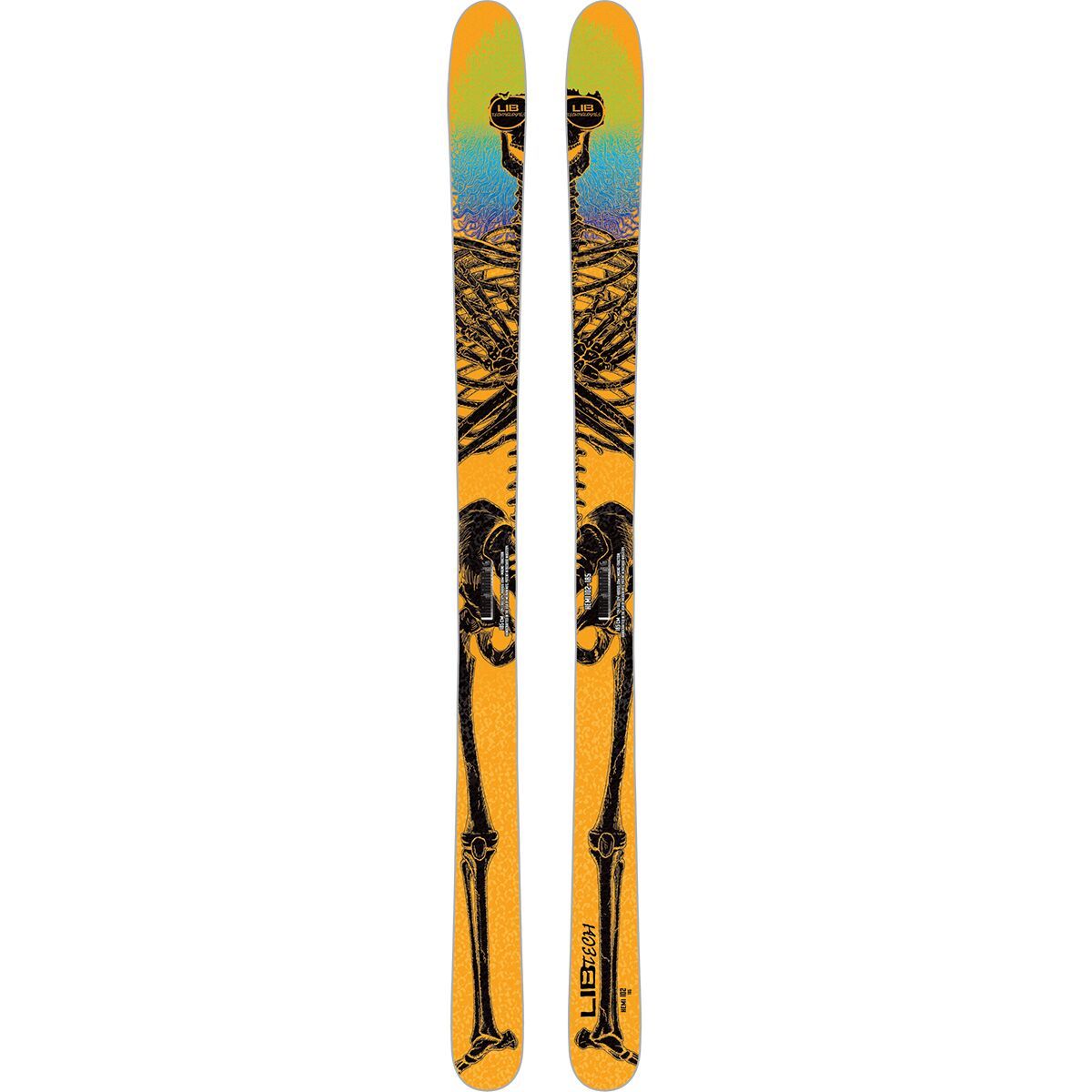 Yellow Freeride Ski - Big Mountain Skis | Level Nine Sports