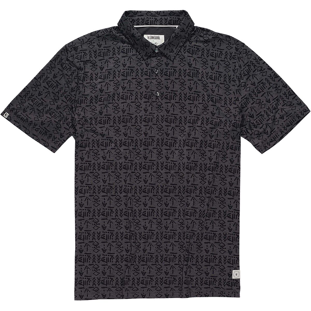 Linksoul Delray Print Polo Shirt - Men's - Men