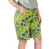 Citron Paisley Print