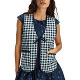 Navy Gingham