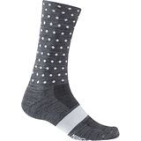 Charcoal/White Dots