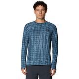 Adriatic Blue Prismatic Print