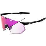 Gloss Black/Photochromic Purple Mirror Lens