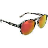 Crystal Gray/Polarized Smoke Lens Red Mirror