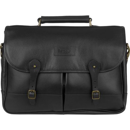 Barbour - Leather 11.5L Briefcase