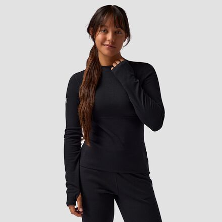 Cedars RWS Merino Mid-Wt Baselayer Crew Top - Women's