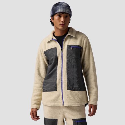 Wander Pile-Fleece Shirt Jacket- Men's