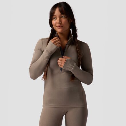 Pines Microgrid Ultra-Lt Baselayer 1/4-Zip Top - Women's