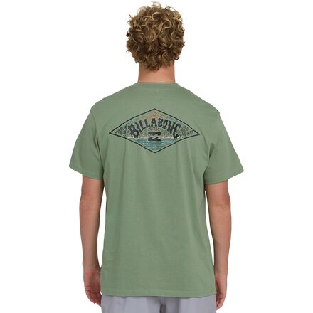 Billabong - Adiv Arch Premium T-Shirt - Men's - Hedge Green