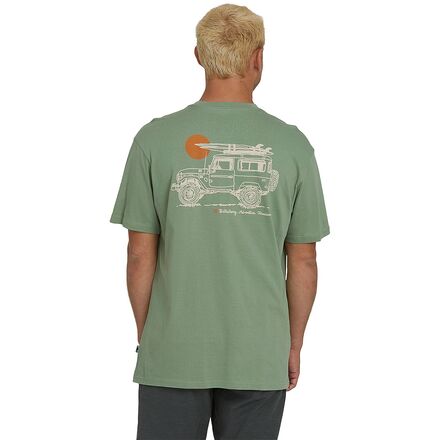 Billabong - Making Tracks Premium T-Shirt - Men's - Hedge Green