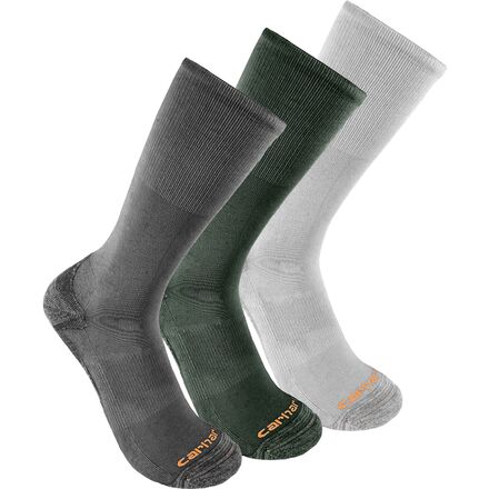 Midweight Cotton Comfort Sock - 3-Pack - Women's