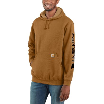 Midweight Signature Sleeve Hooded Sweatshirt - Men's