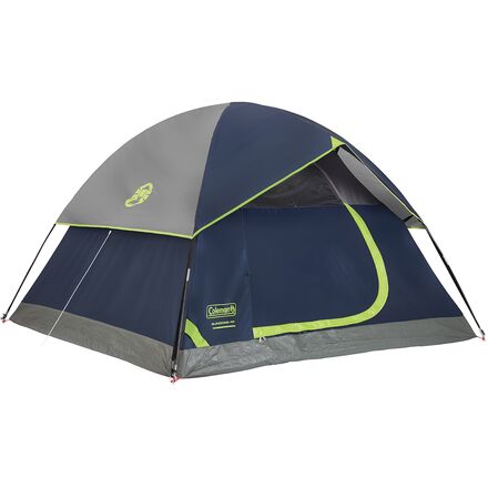 Coleman Spruce Falls 4 tent Donkergroen/lichtgrijs