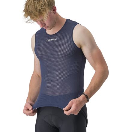 Castelli - Pro Mesh 2.0 Sleeveless Baselayer - Men's - Belgian Blue