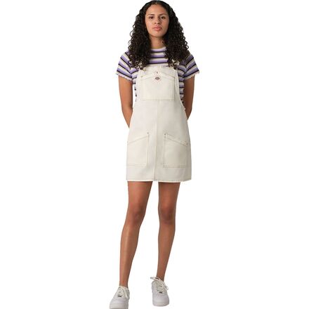 Twill Bib Skirtall - Women's