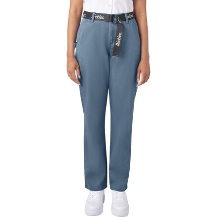 High Waisted Carpenter Pant + Belt - Women's