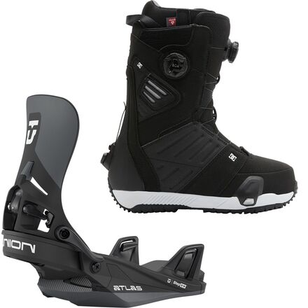 Judge Step On Snowboard Boot + Union Atlas Step On Binding