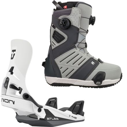 Judge Step On Snowboard Boot + Union Atlas Step On Binding