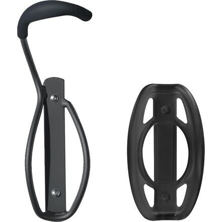 Single Bike Wall Mount Rack + Tire Tray