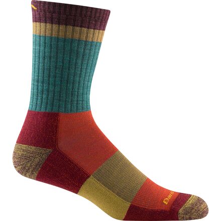 Heady Stripe Micro Crew Light Cushion Sock - Men's