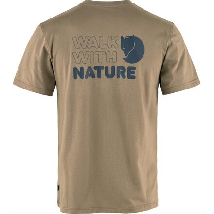 Fjallraven - Walk With Nature T-Shirt - Men's - Suede Brown
