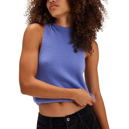 Warm Fluff Crop Top - Women's