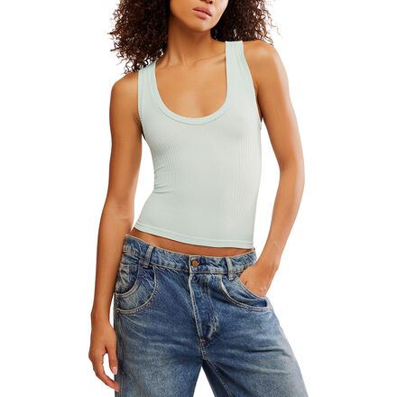 Free People - Clean Slate Tank Top - Women's - Spun Sugar
