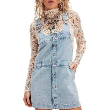 Edie Denim Skirtall - Women's