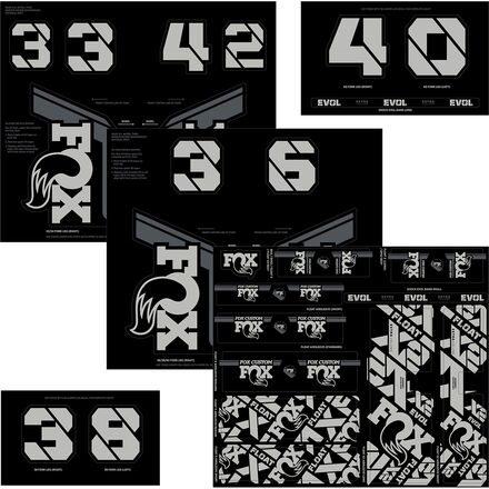 Fork & Shock Decal Kit