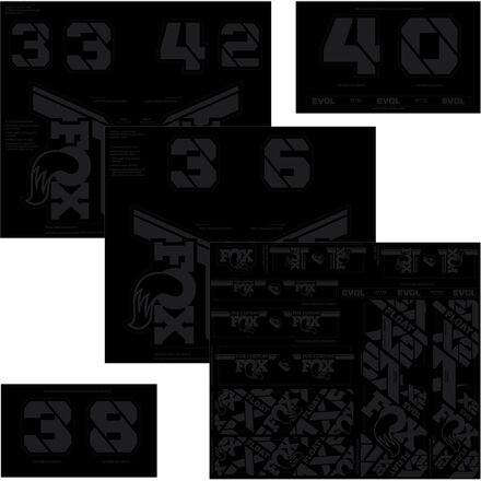 Fork & Shock Decal Kit