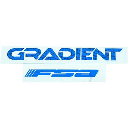 Gradient MTB Handlebar Sticker