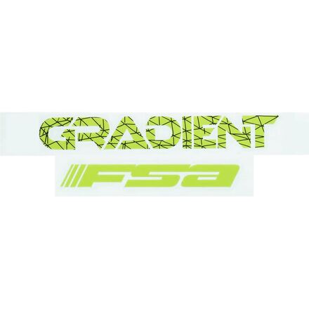 Gradient MTB Handlebar Sticker