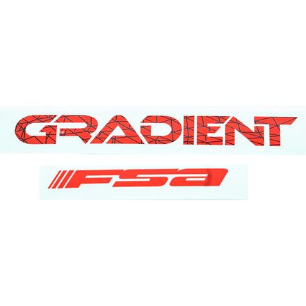 Gradient MTB Handlebar Sticker