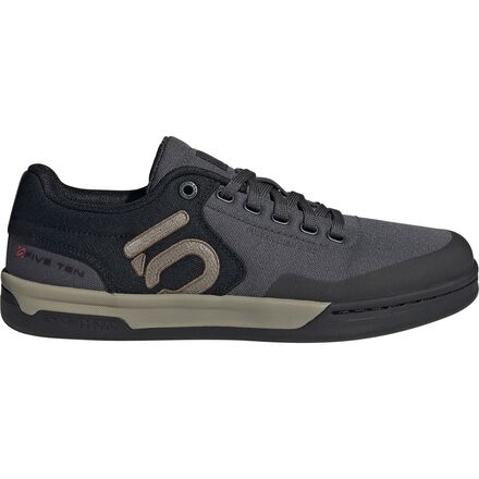 Five Ten - Freerider Pro Canvas Cycling Shoe - Men's - Grey Six/Silver Pebble/Core Black