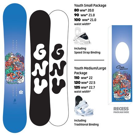 Gnu Recess Snowboard - Thumbnail 4