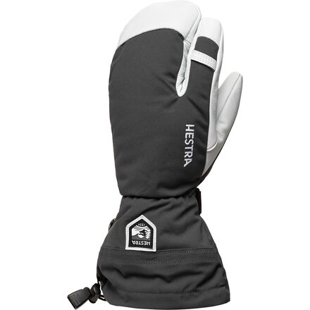 Army Leather Heli 3-Finger Glove - Men's