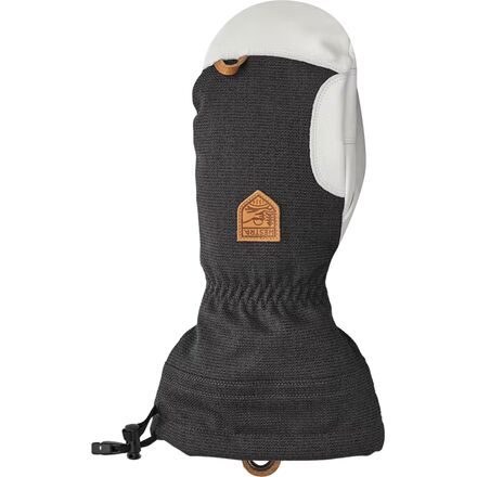 Army Leather Patrol Gauntlet Mitten - Men's