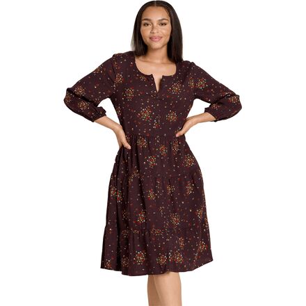 Manzana Tiered Long-Sleeve Dress - Women's