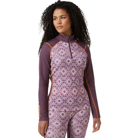 Helly Hansen - Lifa Merino Midweight Graphic 1/2-Zip Top - Women's