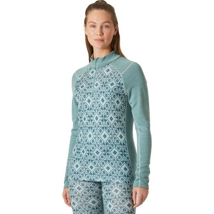 Lifa Merino Midweight Graphic 1/2-Zip Top - Women's