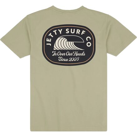 Jetty - Overhead T-Shirt - Men's - Bay Leaf