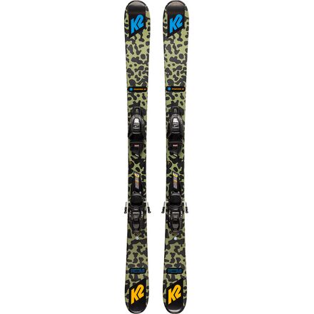 Poacher Skis + Fdt 4.5 Black Binding - Kids'