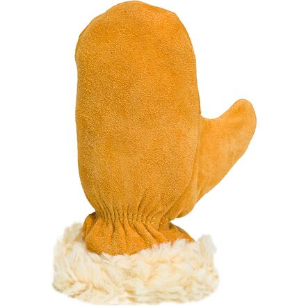 Lined Suede Deerskin Mitt - Kids'