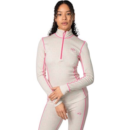 Rose Half-Zip Top - Women's