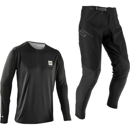 Leatt - MTB 1.0 Ride Kit - Kids' - Ghost Black
