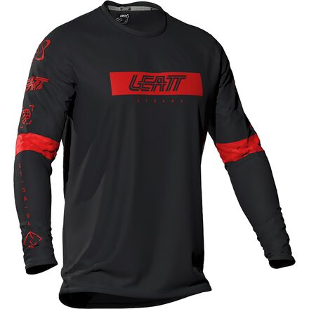 Leatt - MTB Gravity 3.0 Long-Sleeve Jersey - Kids' - Black