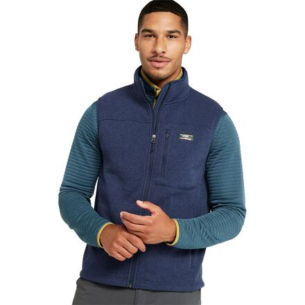 L.L.Bean - Bean's Sweater Fleece Vest - Men's - Bright Navy