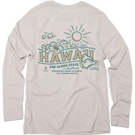 Explore Hawaii Long-Sleeve Pocket T-Shirt