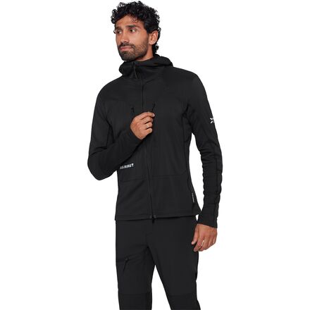 Mammut - Eiger Nordwand IN Flex Air Hybrid Hooded Jacket - Men's - Black