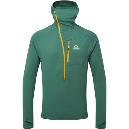 Mountain Equipment - Eclipse Hooded Zip-T-Shirt - Men's - Fern